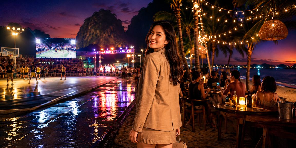 Bối cảnh bóng rổ tại Ninh Bình minh họa nhu cầu VIP trong thể thao